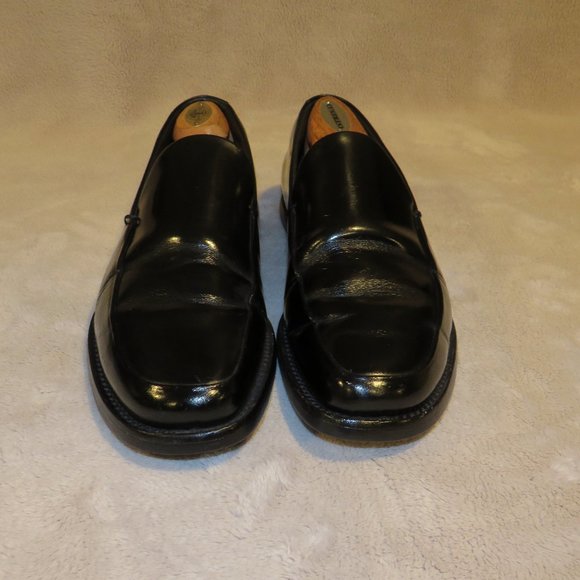 Prada Black Leather Rubber Soled Driving Loafers 7 - Picture 1 of 10